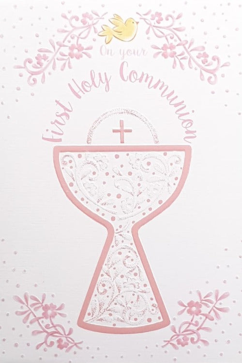 Communion Card - Girl