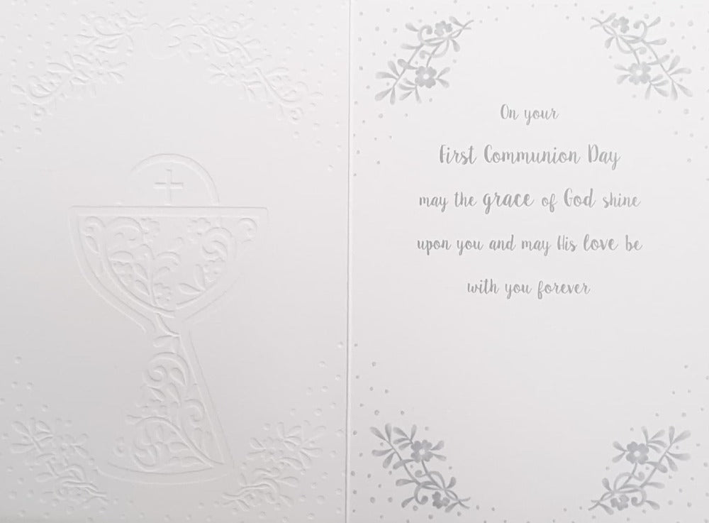 Communion Card - Girl