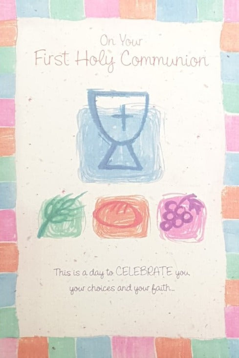 Communion Card - First Holy Communion