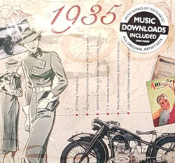 Born In Year Card 1935