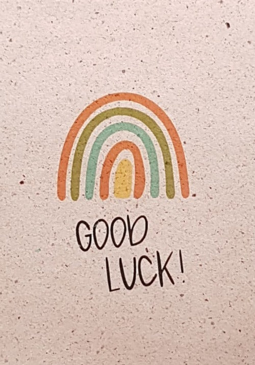 Good Luck Card Recyclable and Eco Friendly