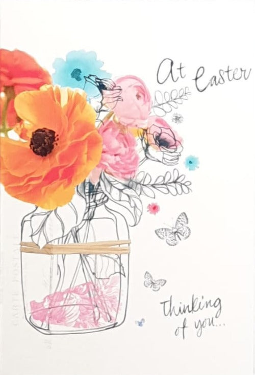 Thinking Of You - Pack of Easter Card