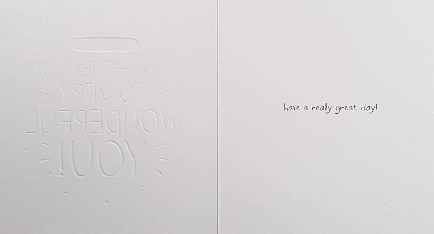Fathers Day Card - General / Wonderful You