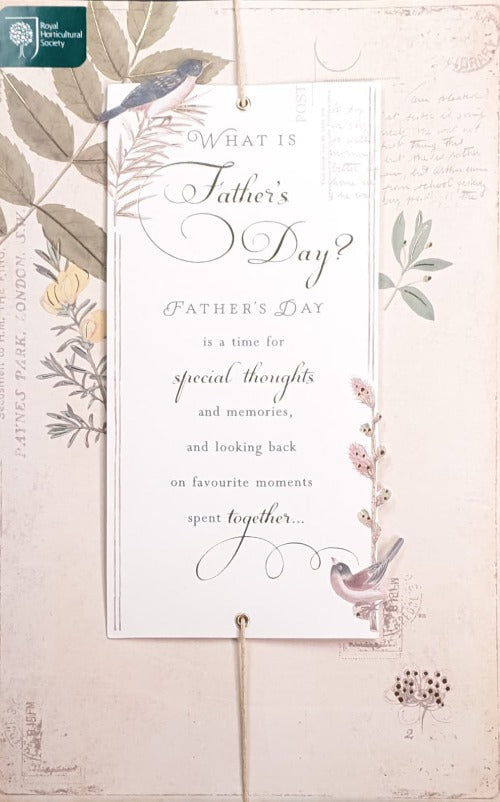 Fathers Day Card - What is Fathers Day