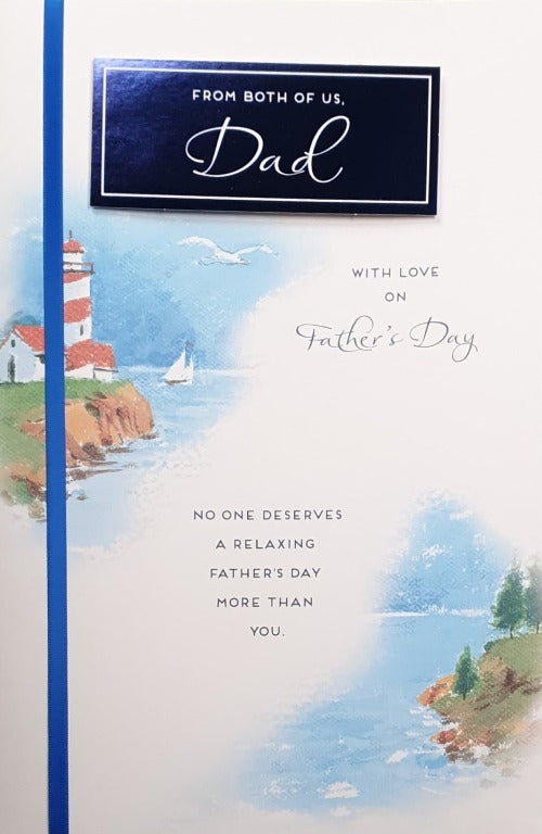 Fathers Day Card - From Both Of Us
