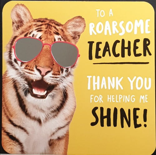 Teacher Graduation Card - Thank You 
