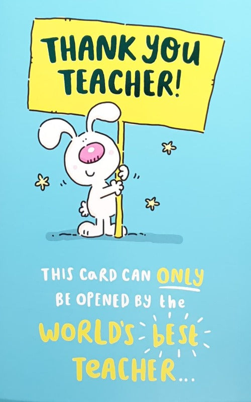 Teacher Graduation Card