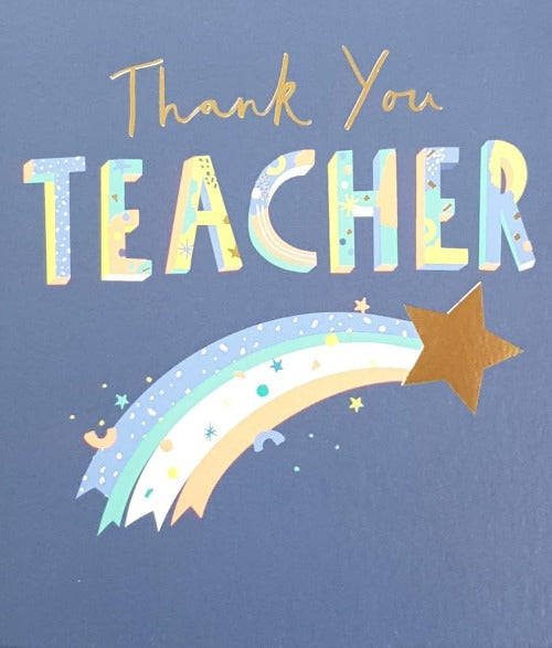 Teacher Graduation Card