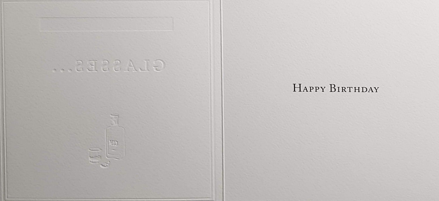 Birthday Card - Humour / You Admit You Need Glasses...