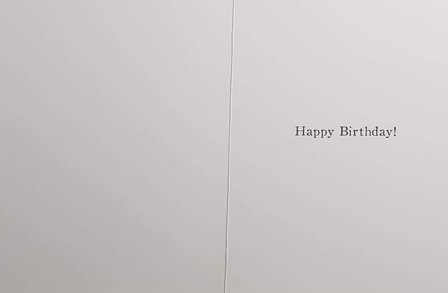 Birthday Card - Humour / At Our Age