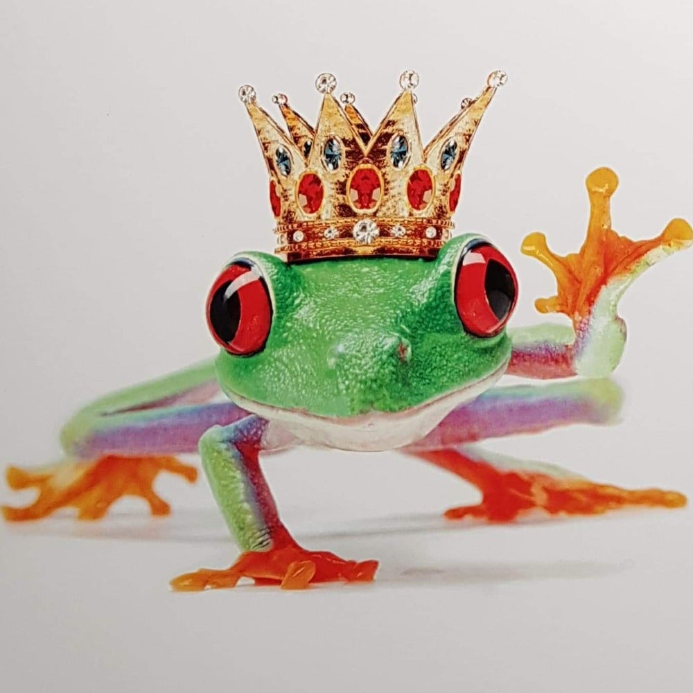 Blank Card - Animals / Frog The Quinn Of The Parties