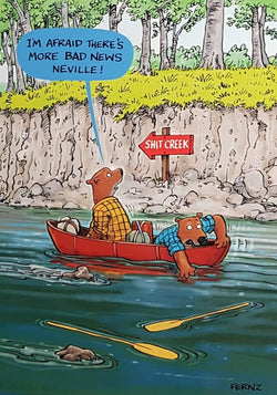 Birthday Card - Humour / More Bad News