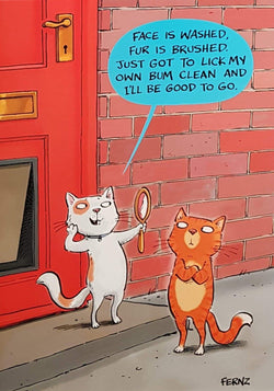 Birthday Card - Humour / I'll Be Good To Go