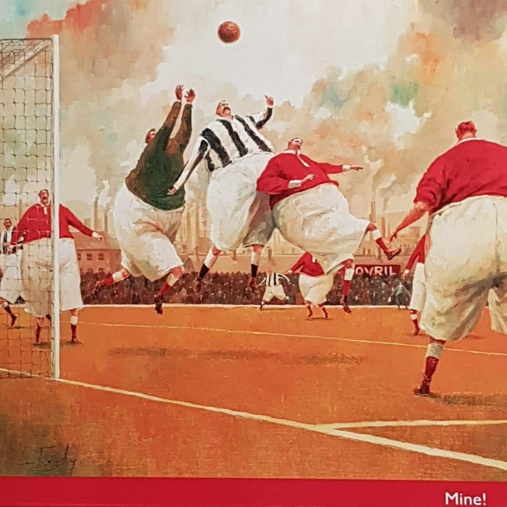 Blank Card - Men Playing Football