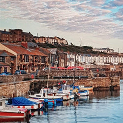 Blank Card - Row of Sailboats