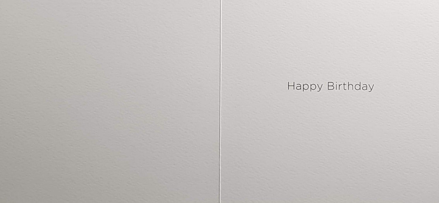 Birthday Card - Animals / Barn Owl on a Fence Post