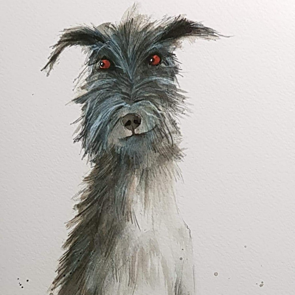 Blank Card - Animal / Wolfhound