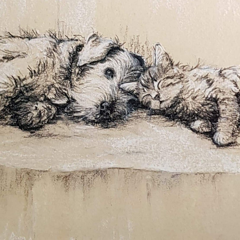 Blank Card - Animal / Best Friends