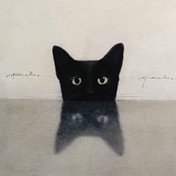 Blank Card - Animal / Black Cat
