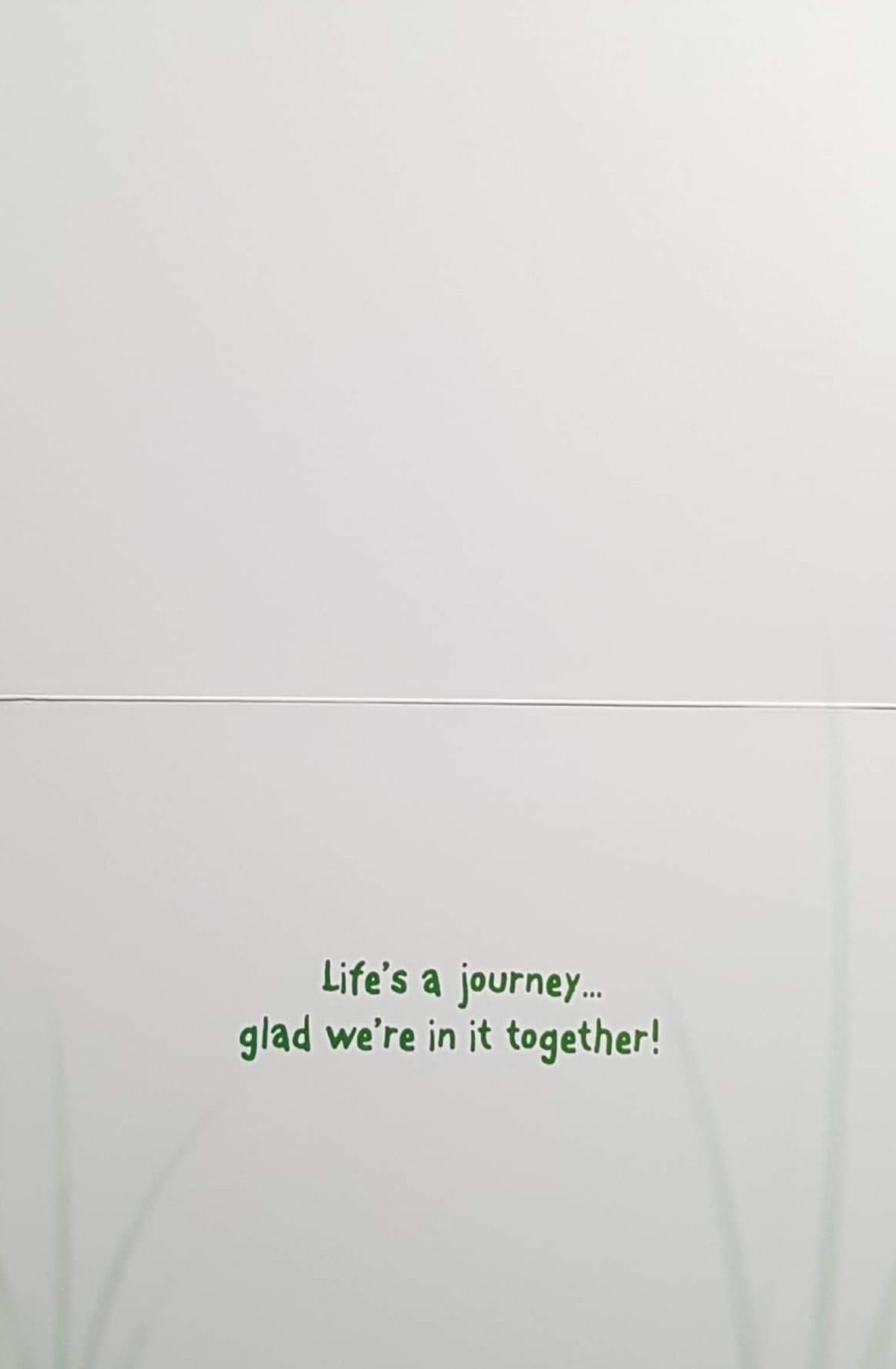 One I Love Card - Animal / Glad We're In It Together