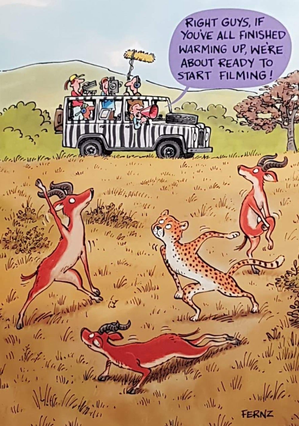 Birthday Card - Humour / Right Guys