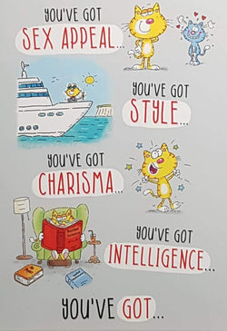 Birthday Card - Humour / You've Got Style