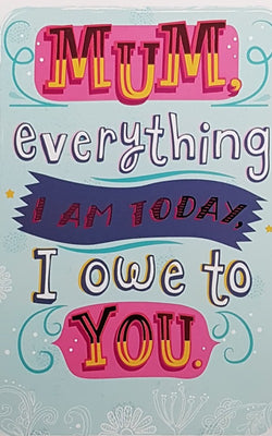 Mum Mothers Day Card