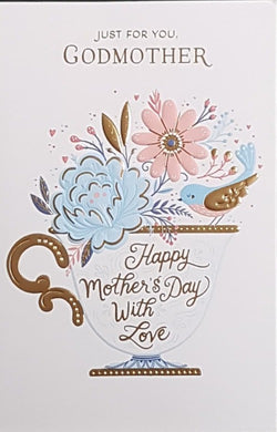 Godmother Mothers Day card - Just For You