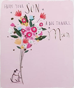 Mum Mothers Day card - From Your Son