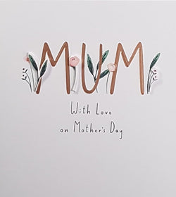 Mum Mothers Day card