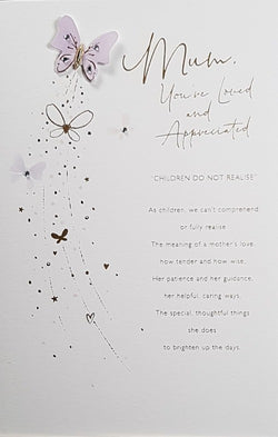 Mum Mothers Day Card