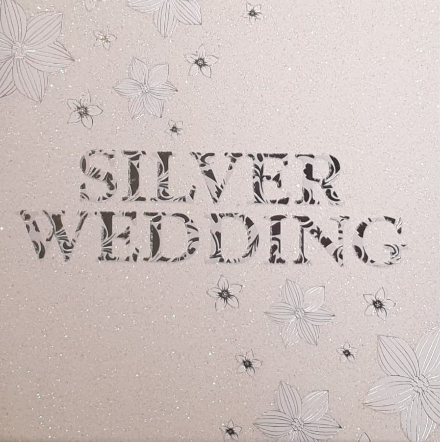 Anniversary Card - Silver Wedding
