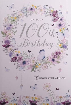 Age 100 Birthday Card