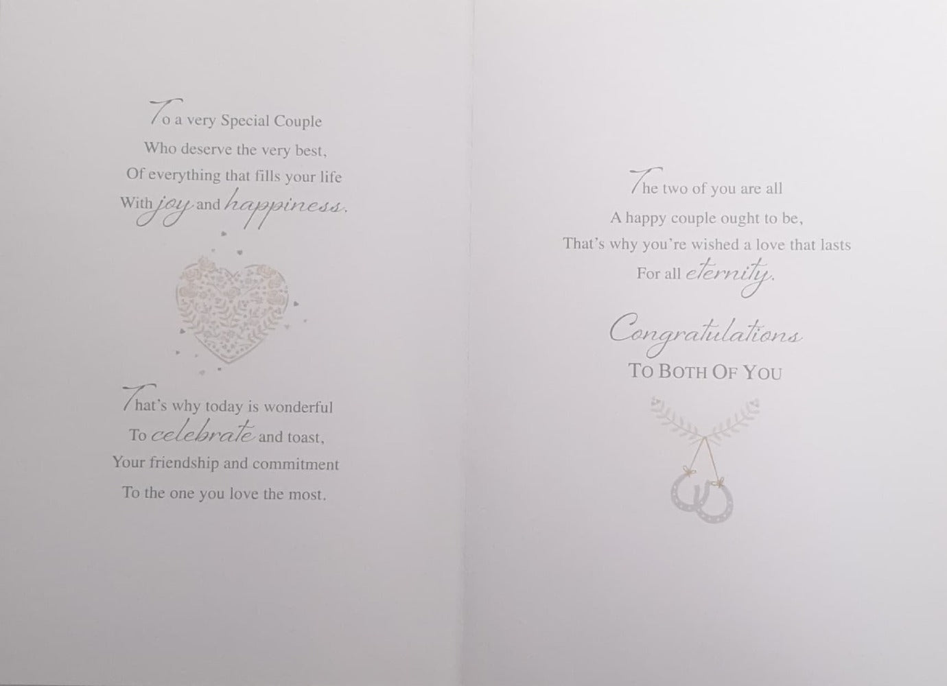 Wedding Card - Happy Couple