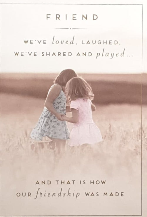 Special Friend Birthday Card