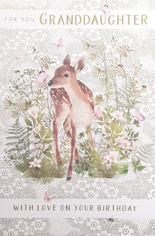 Granddaughter Birthday Card