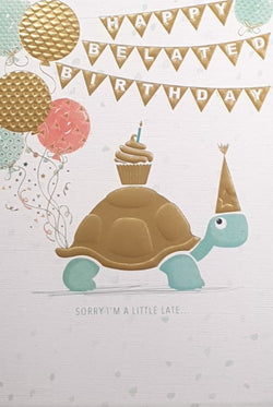 Belated Birthday Card
