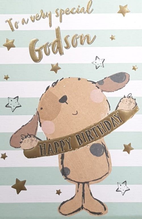 Godson Birthday Card