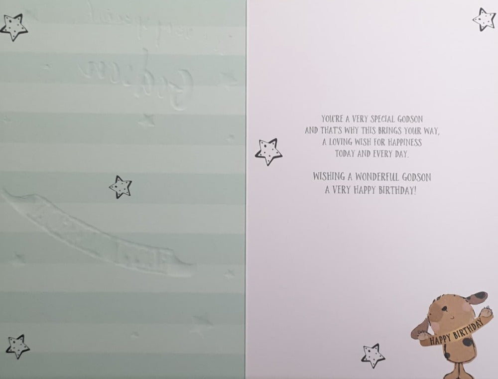 Godson Birthday Card