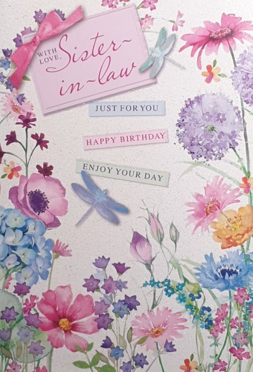Sister In Law Birthday Card