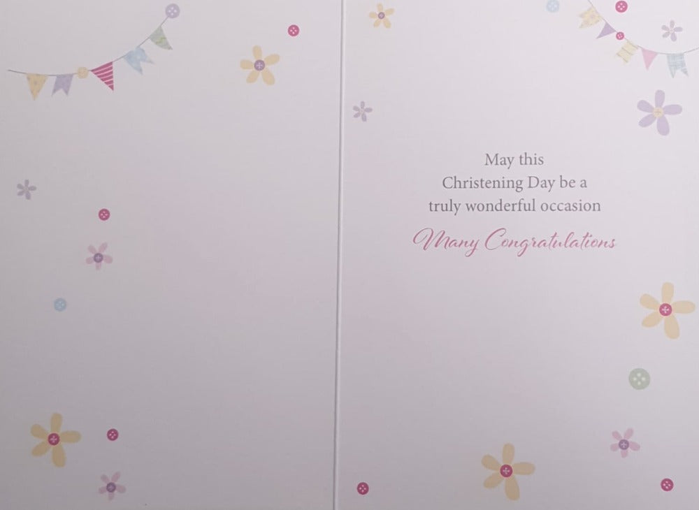 Special Girl Christening Card