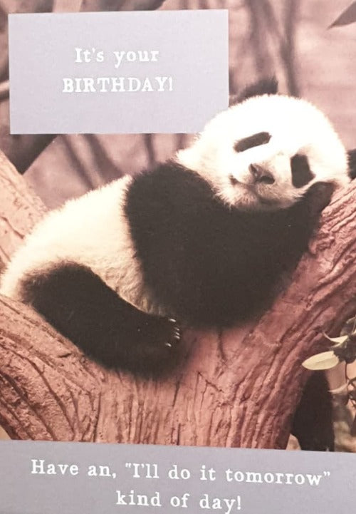 Humour Birthday Card