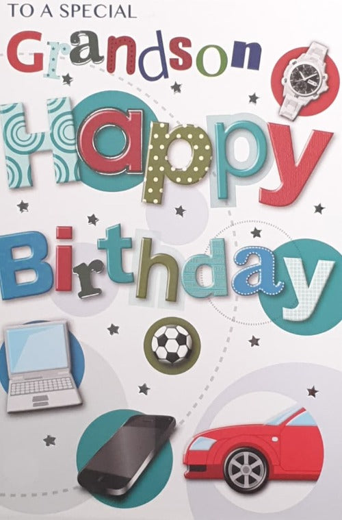 Grandson Birthday Card