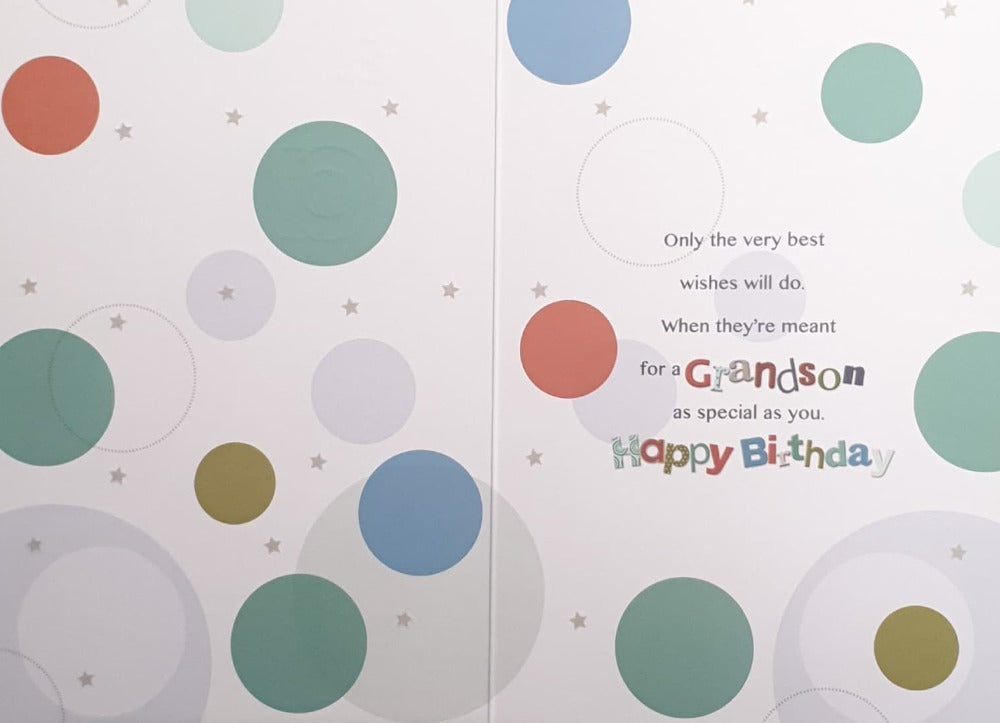 Grandson Birthday Card