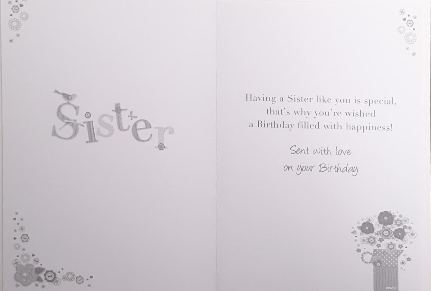 Birthday Card - Sister