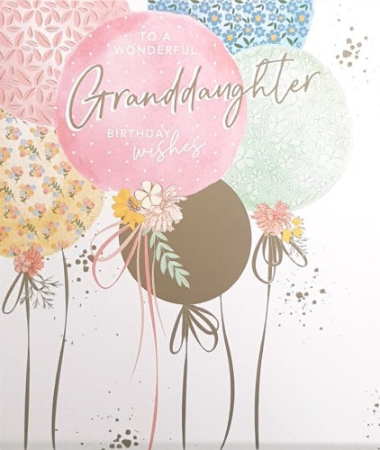 Birthday Card - Granddaughter