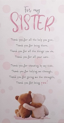 Birthday Card - Sister