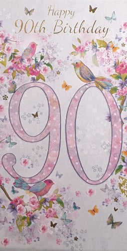 Age 90 Birthday Card