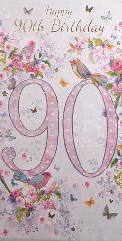 Age 90 Birthday Card
