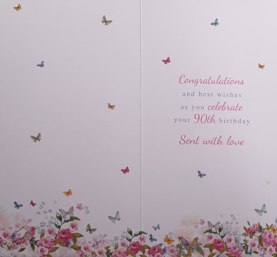 Age 90 Birthday Card